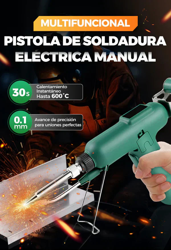 🔥LIQUIDACIÓN DE STOCK: Pistola de Soldadura Profesional + Ofierta imperdible🚨